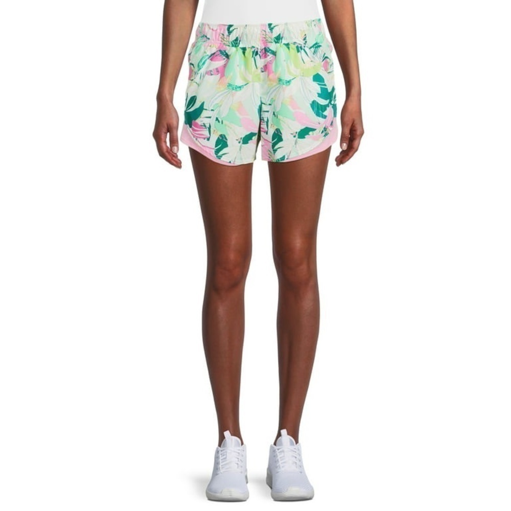 Athletic Works Tropical Print Shorts